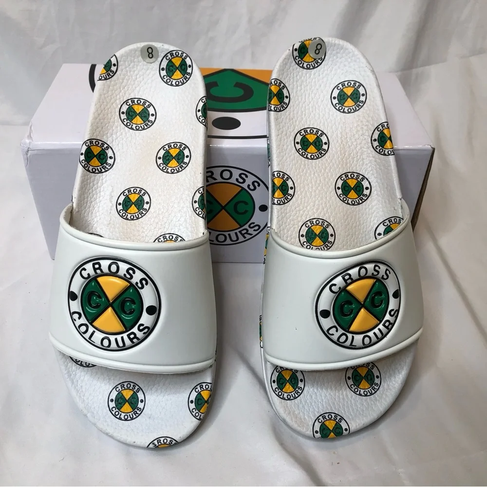 Cross Colours Women’s Slides— Size 8W - Picture 6 of 6